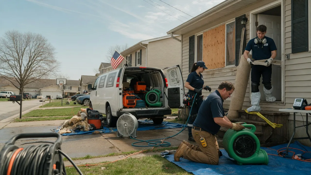 Water Damage Restoration in Barbeau, MI near me